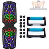 FFitness TAVOLA PER FLESSIONI PUSH UP BOARD MULTIFUNZIONE 13 IN 1 PORTATILE PIEGHEVOLE MANICI ANTISCIVOLO PER ADDOMINALI
