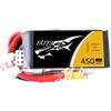 TATTU Lipo Battery Pack 450 mAh 2S1P 75C 7.4V, Colore n.a, TA-75C-450-2S1P