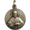 I G J Medaglietta San Giovanni Bosco in argento 925 millesimi - 925 Sterling Silver Saint John Bosco Medal