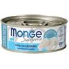 Generic MONGE UMIDO PER GATTI SUPREME Sterilised TONNO CALAMARI 6 SCATOLETTE DA 80 Gr