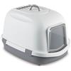 Stefanplast Lettiera Chiusa Super Queen per Gatti Colore Stone Gray