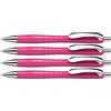 Schneider Slider Rave XB 132554 - Penna a sfera Slider Rave XB, edizione speciale in edizione limitata, made in Germany, 4 pezzi, colore: Blu