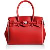 Save my Bag Borsa a mano in poly-fabric con profili a contrasto