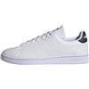 adidas Advantage Shoes, Sneaker Uomo, Ftwr White Ftwr White Legend Ink, 41 1/3 EU
