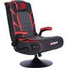BraZen Panther Elite 2.1 Bluetooth Surround Sound Gaming Chair - Red