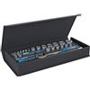 GEDORE Juego de llaves de vaso 1/4 1/2 52 pcs.
