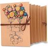 Fdit Album fotografico a soffietto, stile vintage, copertina con palloncini, per fai da te, scrapbooking, hobby creativi