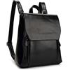 Jywmsc Donne Zaino in Pelle PU Impermeabile Scuola Borsa da College Snap Magnetico Zaino per Ragazze