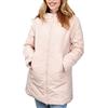 Geox W Myria Long Parka, Giacca Donna, Mahogany Rose, 40