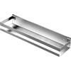 postedbutIer Mensola per bagno/doccia senza foratura, adesiva, in acciaio inox