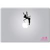 Artstickers - Adesivo per Portatile da 11 e 13 Fata Peter Pan per MacBook PRO Air Mac Portatile Colore Nero Regalo Spilart Marchio Registrato