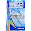 PRO FILSTAR Set di 10 Ami da Pesca Legati Oro N6, Filo da Pesca Monofilo DIA 0,18mm,50cm - Monofilamento - Articoli da Pesca - Pesca Accessori - Attrezzatura da Pesca - Lega Ami da Pesca - Hooks