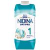 NIDINA Nestlé Nidina Optipro 1 dalla Nascita Latte per lattanti liquido 12 brick da 500 ml