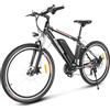 ANCHEER 26 Mountain Bike Elettrica, Bici Elettrica per Adulti 250W E-Bike con Batteria agli Ioni di Litio 36V 12.5Ah, Bicicletta Elettrica con Display LCD, 21 Velocità