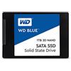 Western Digital WD Blue 3D NAND Internal SSD 2.5 Inch SATA - 1 TB, Blue - High Performance