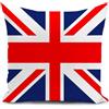 HUASHUZI federe cuscini divano 45x45 Union Jack london UK regalo donna gadget copricuscini divano cuscino decorativi soggiorno camera da letto accessori