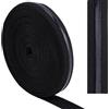 GORGECRAFT 10Yds*22mm Nastro Elastico In Silicone Antiscivolo Nastro Adesivo Elasticizzato Nastro per Cucire Gomme Cucire Cintura Bobina Cucire Vestiti Indumenti Artigianato Pantaloncini Sportivi Nero