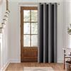 MIULEE Tende Oscuranti per Interni 1 Pezzi 140x175 CM, Tenda Grigio Coprente Termiche Isolanti per Interno con Anelli, Tenda Oscurante Finestra Camera da Letto Salotto