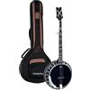 Ortega Guitars Ortega Banjo Raven Series 5-String Inclusive Custodia - BK - Nero (OBJ450-SBK)