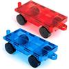 zhangxin Costruzioni Magnetiche Giochi Bambini，Piastrelle magnetiche Espansione Auto Buidling Blocks Set, STEM Giocattoli per 3 4 5 6 7 8 + Anni Ragazze Ragazzi Magnete Mattoni Camion