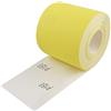 Shineboc Rotolo di Carta Abrasiva Giallo, 93mm x 10m, Grana 180, Carta Abrasiva Al Quarzo Per Legno, Metallo, Vernice, Gesso, Stucco, Auto, Compatibile Con Levigatrici A Macchina