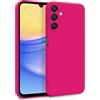 MyGadget Cover per Samsung Galaxy A15 5G - Custodia in Silicone Morbido a Doppio Strato - Case con Protezione Fotocamera & Fodera Interna Antigraffio - Pink