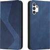 Jajaful Cover Compatibile con Samsung Galaxy A13 4G Custodia Premium PU Pelle Portafoglio Custodia a Libro con [Magnetico][Slot per Carte] [Funzione Stand] Antiurto Case - Blu