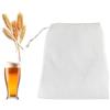 Jenngaoo Sacchetto Filtro per Vino da 100 Micron, Sacchetto a Rete Fine Riutilizzabile Sacchetti per Birra Birra Fatta in Casa Sacchetto di Estrazione Extra Fine per Sidro di Frutta Mela Vino d'Uva(45x62cm)