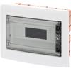 Gewiss GW-40608 Centralino Con Porta Trasparente Fumé Da Incasso 18M IP40