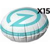 Zefiro 15 Cuscini Gonfiabili ad Aria Galleggianti Anti Ristagno Zefiro Air per Sollevamento Telo di Copertura Piscina - Diametro Cm 80 x H 55 con 2 Passacorda - ALTA QUALITA\' MADE IN ITALY