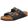 Birkenstock Arizona 552111, Ciabatte unisex adulto , Nero(Black), 45 EU (10.5 UK)