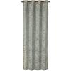 Deco Mex OTET340 TOPIA - Tenda in velluto, 135 x 260 cm, poliestere, turchese, beige, misura normale