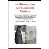 p/loop La Dissoluzione dell'Economia Politica: Note, commenti e qualche elaborazione a margine agli appunti di Piero Sraffa per le lezioni sulla teoria neoclassica