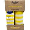 Mustela Kit Mustela Latte Solare SPF 50+ 100 ml con Borraccia