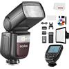 Godox V860III-S/C/N Speedlite Light, flash automatico E-TTL ll e flash manuale, sincronizzazione ad alta velocità 2.4G,con trigger wireless XPRO-S/C/N (V860III-N+XPRO-N)