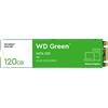 Western Digital WD Green Interna SSD M.2 SATA, Verde, 120 GB