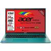Acer Notebook Intel N6000 SSD 512 GB RAM 24 GB 15,6 FullHD Blue Pronto all'Uso