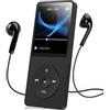 Yunseity Lettore MP3 MP4 con Bluetooth 5.0, Lettore Musicale HiFi Lossless Digitale LCD da 1,77 Pollici, Supporto Radio FM, Registratore, EBook, Altoparlante HD, per Sport per Bambini (Senza scheda di memoria)