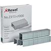 Rexel Punti Metallici 23/13 mm, Confezione da 1000 Pezzi, 2101053
