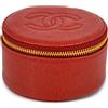 CHANEL Pre-Owned - Portagioie CC 1992 - Donna - pelle caviar - Taglia unica - Rosso