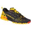 GRUPPO 7 La Sportiva Bushido II Scarpe Trail Running Uomo, Black/Yellow