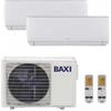 Baxi climatizzatore condizionatore dual split baxi inverter astra 9000+9000 btu con lsgt40-2m a++/a+ wi-fi optional