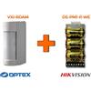 Hikvision Optex sensore doppia tecnologia esterno VXI-RDAM-X5 + Trasmettitore - DS-PM1-I1-WE