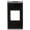 Cover Keystone per Frutti RJ45 Compatibile Ave NOIR
