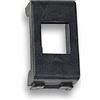LINK - Cover Keystone per Frutti RJ45 Compatibile Gewiss Serie Playbus Nero