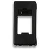 LINK - Cover Keystone per Frutti RJ45 Compatibile Gewiss System/serie20 Nero