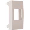 LINK Cover Keystone per Frutti RJ45 Compatibile serie ABB Mylos Bianco