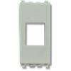 LINK Cover Keystone per Frutti RJ45 Compatibile Vimar Eikon Bianco