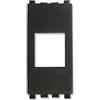 LINK Cover Keystone per Frutti RJ45 Compatibile Vimar Eikon Nero