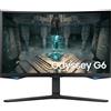 Samsung Odyssey Monitor Gaming G6 da 27'' QHD Curvo